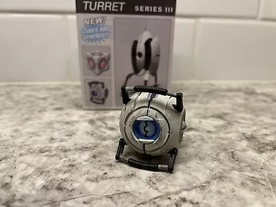 Portal 2 Series III (3) When Wheatley Met GLaDOS Sphere - NECA Blind Box Turret • $149.99