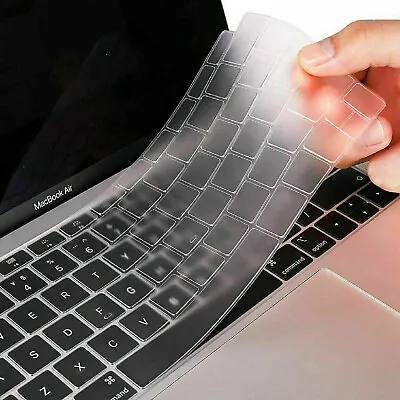 Soft Silicone Skin Keyboard Cover For Apple MacBook Pro Air - 2016-2022 Models • $4.95
