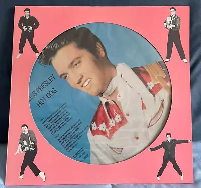 Elvis Presley- Hot Dog- 1984 Danish Import Picture Disc- New • $39.99