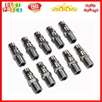 10 X Air Hose Fittings Nitto Type Male Coupler Compressor Couplings Air Tools • $15.85