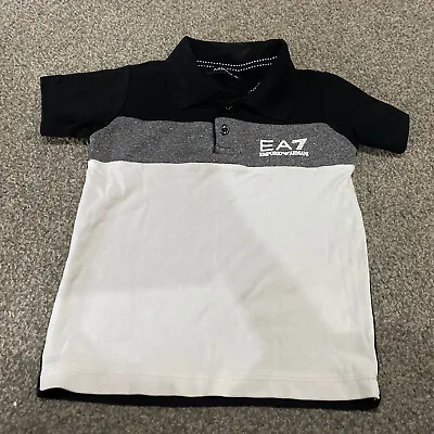 Emporio Armani EA7 Boys Polo Shirt 110cm • £5