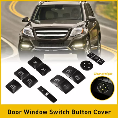 For Mercedes Benz E C-Class GLK Car Door Armrest Window Switch Button Cover Trim • $12.99