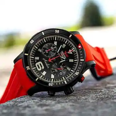 Vostok Europe Anchar Chronograph Quartz 6S21- 510C582 New • $822.97