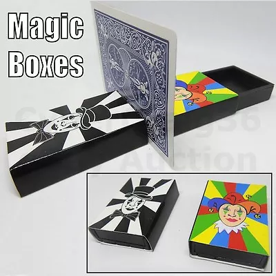 Magic Boxes Yin & Yang Matchboxes Closeup Synchro Sympathetic Matchbox Box Trick • £6.99