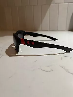 Oakley Jupiter Squared Sunglasses FRAME ONLY. Red And Black. • $40