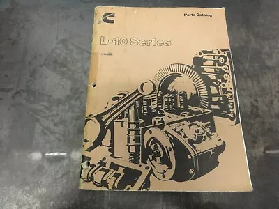 Cummins L-10 Series Engine LT10-C-250 Liebherr Parts Catalog Manual  3822178-00 • $40