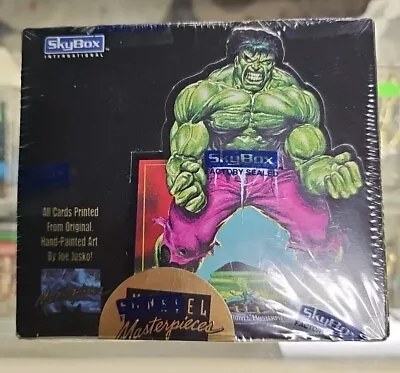 1992 Marvel Masterpieces - Factory Sealed Box - #283353/350000 • $450