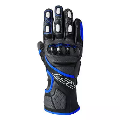 RST Fulcrum CE Motorcycle / Motorbike Sport Gloves Grey / Blue / Black🍌🐵 • £59.99