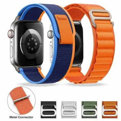 $6.95 • Buy Replacement Strap For Apple Watch Band Series 9 8 7 SE 6 4 2 Ultra 38/41/44/49mm