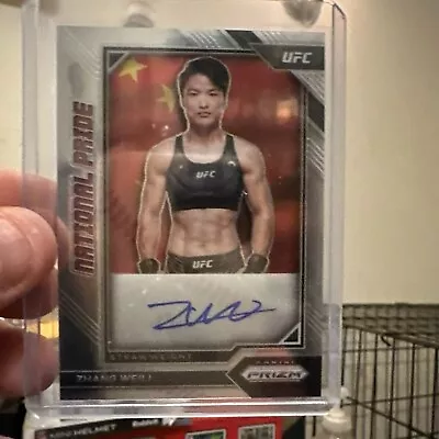 2023 UFC Chronicles Zhang Weili Base National Pride Auto NP-zwl • $20