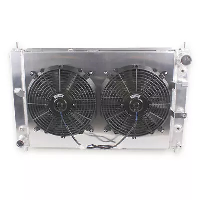 3 Row Aluminum Radiator Shroud Fan For 1997-2004 Ford Mustang GT / SVT V8 4.6 MT • $200