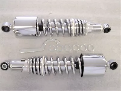 Honda GL1100 Gold Wing 12.75  Chrome Dual Spring Shocks  • $179.99