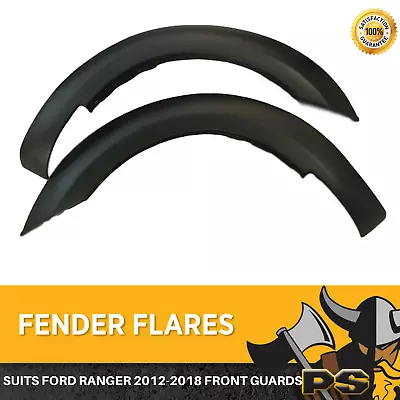 Ford Ranger Flares 2011-2015 PX1 Fender Flares Black FRONT GUARDS ONLY • $169
