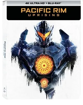 Pacific Rim: Uprising (2018) 4K UHD & Blu-ray - Limited SteelBook - Region Free • $45