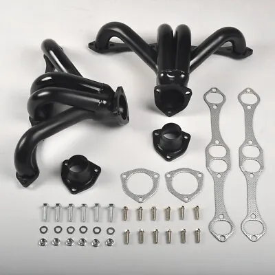 Chevy/gmc 283 327 350 383 400 Block Hugger Straight Plug Style  Headers Black • $129