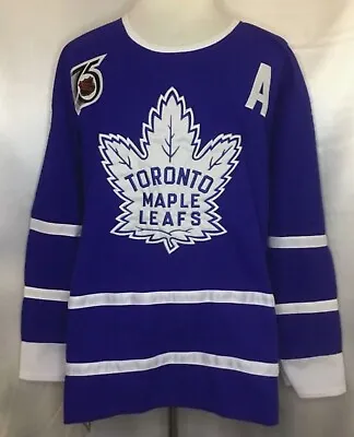 Tim Horton Toronto Maple Leafs Blue 75th  1963-1967 Throwback  CCM NHL Jersey • $119.99