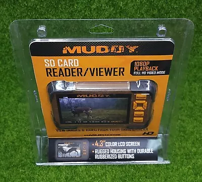 Muddy CRV43 HD SD Card Viewer Brown 4.3  Color LCD 1080P Playback - MUD-CRV43HD • $64.14