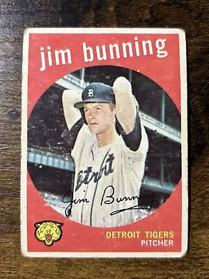 1959 Topps - #149 Jim Bunning • $3.75