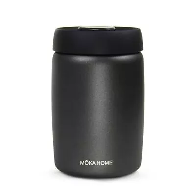 Stainless Steel Vacuum Coffee Canister | Food Storage Container | Airtight St... • $38.60