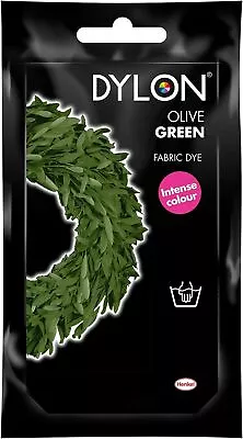 DYLON Hand Dye Fabric Dye Sachet For Clothes 50 G (Pack Of 1) Olive Green  • £4.05