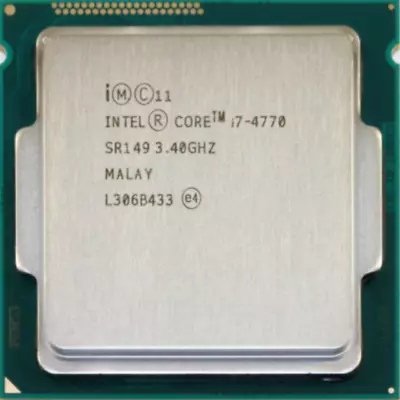 Intel Core I7-4770 3.40GHz Socket LGA1150 Processor CPU (SR149) • £27.99