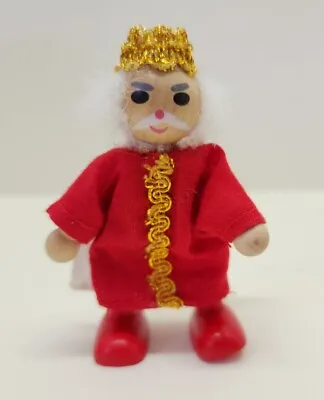 Melissa And Doug Fold And Go Castle Red King Figurine Only • $12.99