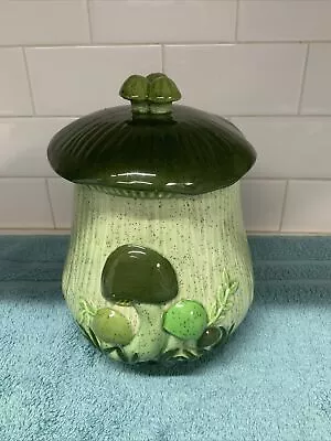 Arnel’s Green Mushroom Cookie Jar • $23.95