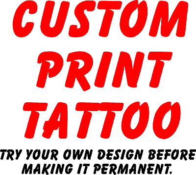 £4.99 • Buy Custom Temporary Tattoo Your Own Design