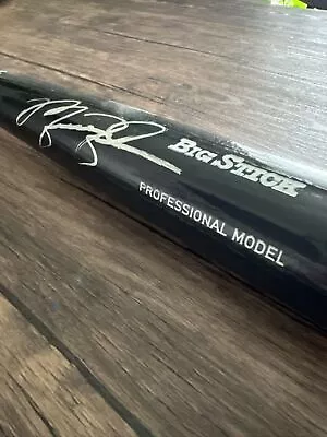 Michael Jordan Autographed Baseball Bat Shop At Home Auto • $800