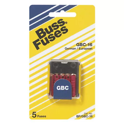 Bussmann Fuses BPGBC16 Fuse • $13.77