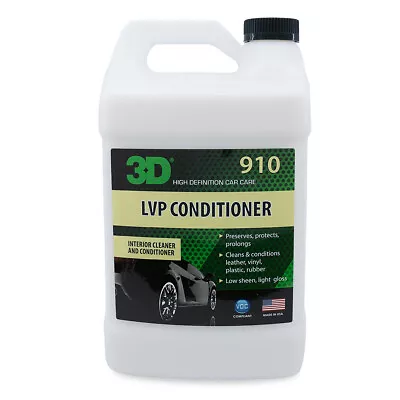 3D LVP Conditioner Leather Vinyl & Plastic - Restores Conditions & Protects • $36.99