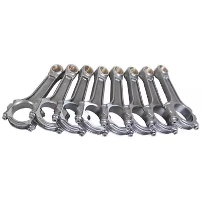 Eagle Connecting Rod Set SIR6385B; I-Beam 6.385  Bushed ARP8740 For BBC • $372.60