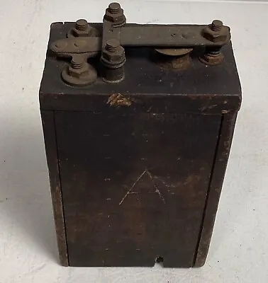 Vintage Ford Model T Or A Wood Battery Ignition Coil Box • $15
