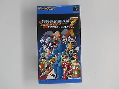 ROCKMAN 7 / MEGAMAN 7  NINTENDO SUPER FAMICOM  Inserts  Etc • $145