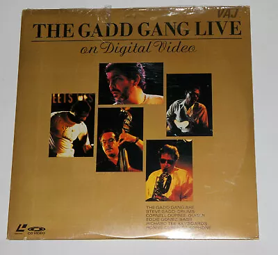 The Steve Gadd Gang Live Laser Vision Cd Video Disc 1988 Japan Ld Laser Disc • $9.99