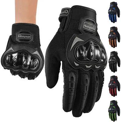 Tactical Hard Shell Protection Full Finger Gloves Sensitive Touch Screen Gloves • $13.99