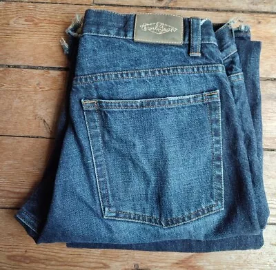 EARL PREMIUM DENIM Ink Blue 58 Relaxed Fit Jeans W32 L34 Skater  • £11