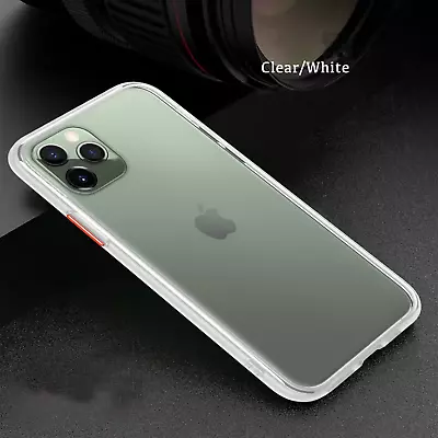 $4.99 • Buy Shockproof Slim Matte Silicone Case Cover For Apple IPhone 7 8 XR XS 11 Pro Max