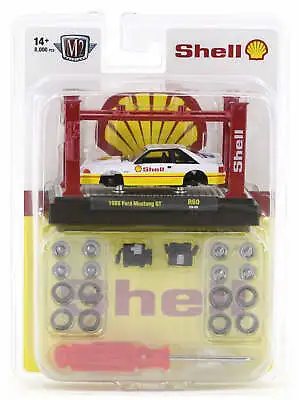 M2 Machines 1988 Ford Mustang GT Shell Oil  Model Kit R58 1:64 • $15.99