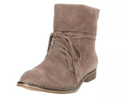 MIA Women's Tawannah Ankle Boot Taupe Suede • $29.99