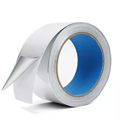 High-Temperature Aluminum Foil Duct Tape - HVAC Metal Repair Dryer Vent • $12.99