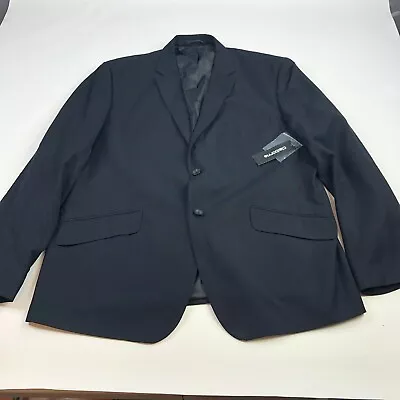 $99.99 • Buy Claiborne Sports Jacket XL Black NEW Polyester Rayon Button Jacket Formal
