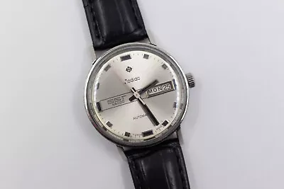 Zodiac SST 36000 Automatic 34mm Vintage Stainless Steel Wristwatch • £26