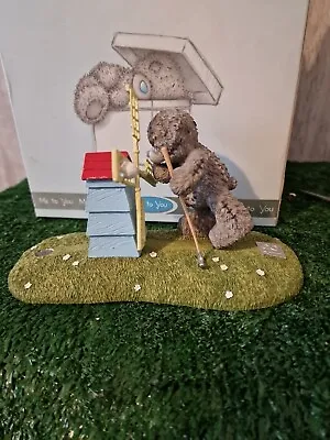 RARE Me To You Blue Nose Bear Figurine Crazy Golf Ex - Condition With Box. 2008 • £14.99