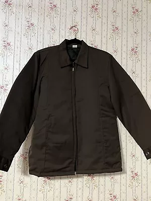 Vintage 70's Red Kap Mechanics Work Jacket Men's M-RG Talon Zip USA New • $69.95