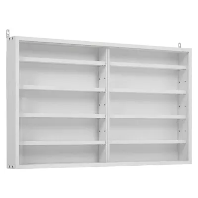 £82.95 • Buy Wall Mounted Display Cabinet 100CM Case Shelf Models Collections Storage Box UK 