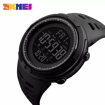 SKMEI Men Watch Casual Alarm Shockproof Wristwatch Fashion Digital Sport Watches • $10.89