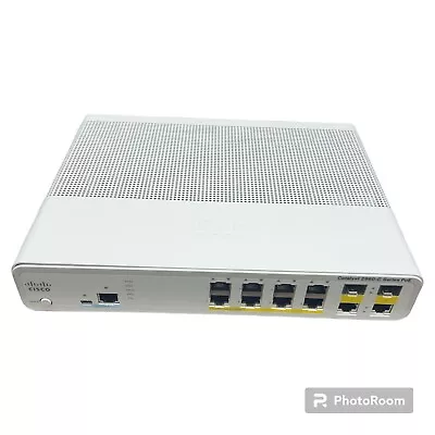 Cisco Catalyst 2960-L 8-Port Managed Gigabit Network Switch With 2 SPF+... • $33.99