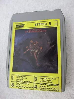 The Moody Blues: On The Threshold Of A Dream (8 Track Tape) • $9.50