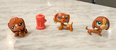 $15 • Buy Littlest Pet Shop -3 Dogs And Fire Hydrant